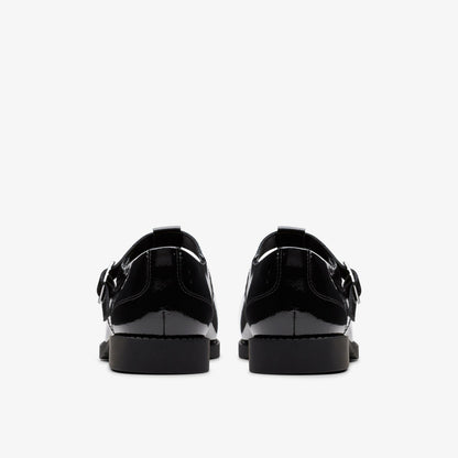 Tapa Hope Youth Black Patent | Clarks Sale