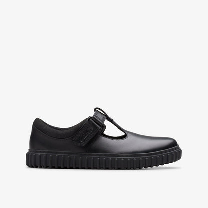 Cove Hope Kid Black Leather | Clarks Sale