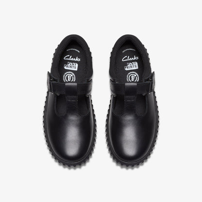 Cove Hope Kid Black Leather | Clarks Sale