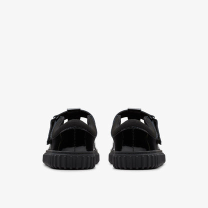 Cove Hope Kid Black Patent | Clarks Discount