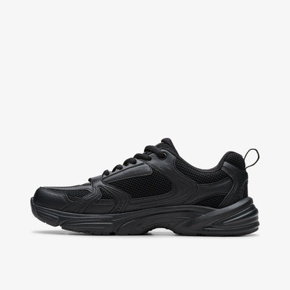 Crafton Move Youth Black | Clarks Discount