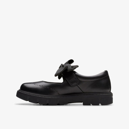 Lorcam Jane Kid Black Leather | Clarks Sale