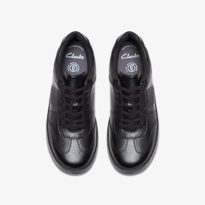 Disco Pace Youth Black Leather | Clarks Sale