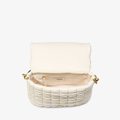 Quilted Cross Cream | Clarks Discount