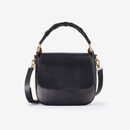 Twist Midi Black Leather | Clarks