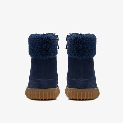 Cove Snug Toddler Navy Suede | Clarks Sale