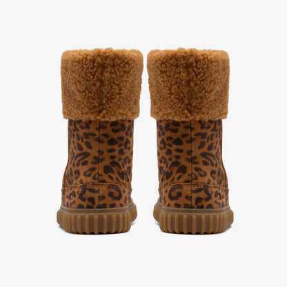 Cove Snug Kid Leopard Print | Clarks Discount