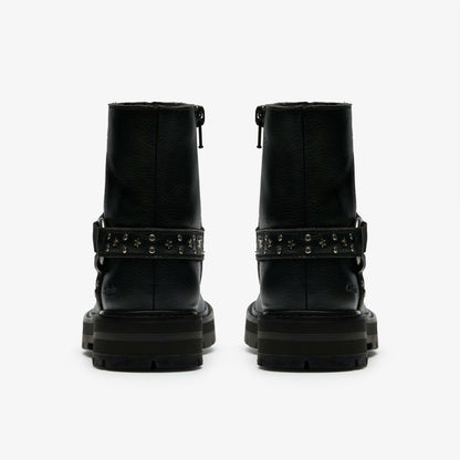 Prague Shine Kid Black Leather | Clarks For Sale