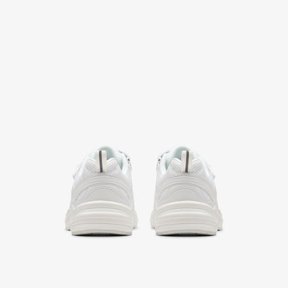 Crafton Move Kid White/White | Clarks For Sale
