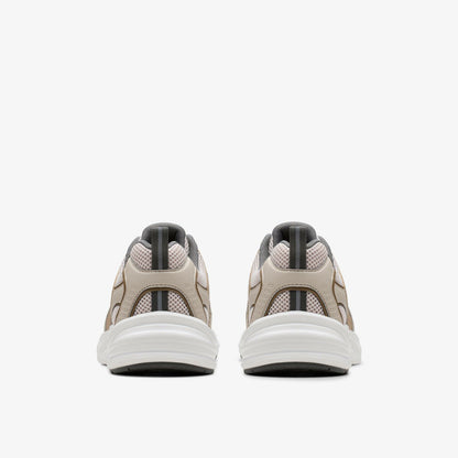 Crafton Move Youth Beige Combination | Clarks Onsale