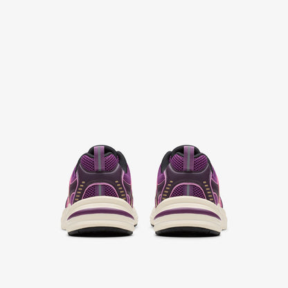Crafton Move Youth Purple Combination | Clarks