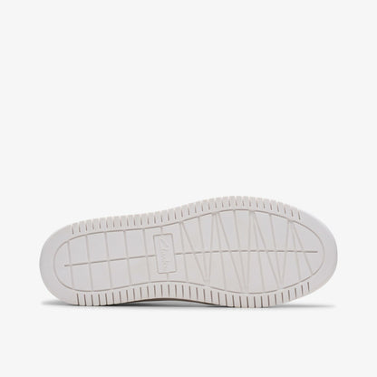Barley Step Youth White/White | Clarks For Sale