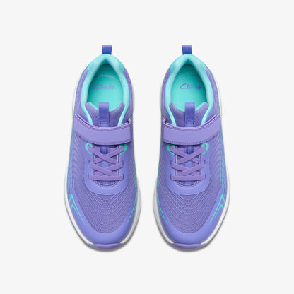 Deyes Dash Youth Purple Synthetic | Clarks Sale