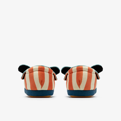 Fluffy Snug Toddler Orange Combination | Clarks