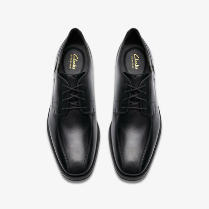 Paulton Over Black Leather | Clarks Onsale