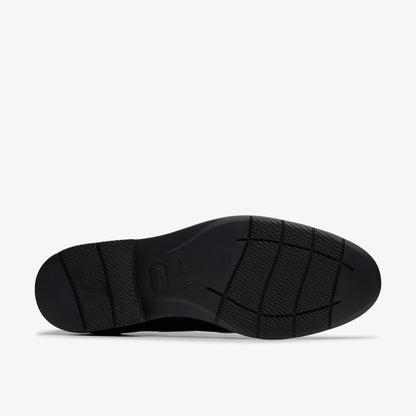 Banbury Tip Black Leather | Clarks Discount
