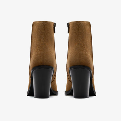 Kheda West Dark Tan | Clarks
