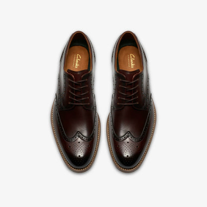 Craft Remi Tip Brown Leather | Clarks