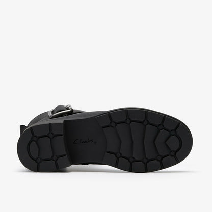 Hearth Buckle Black Leather | Clarks Discount