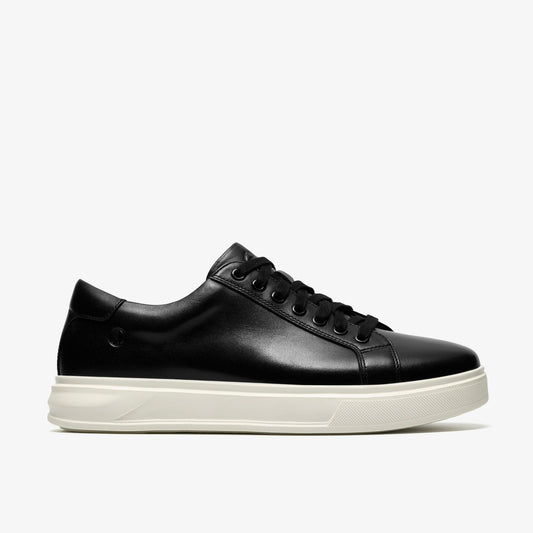 Goswell Tie Black Leather | Clarks For Sale