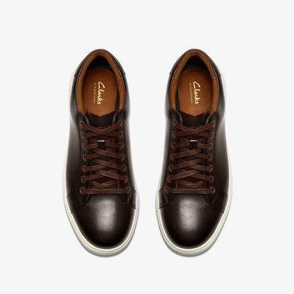 Goswell Tie Brown Leather | Clarks For Sale