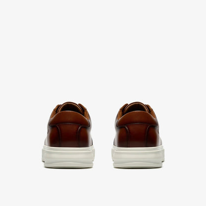 Goswell Tie Tan Leather | Clarks Onsale