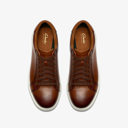 Goswell Tie Tan Leather | Clarks Onsale
