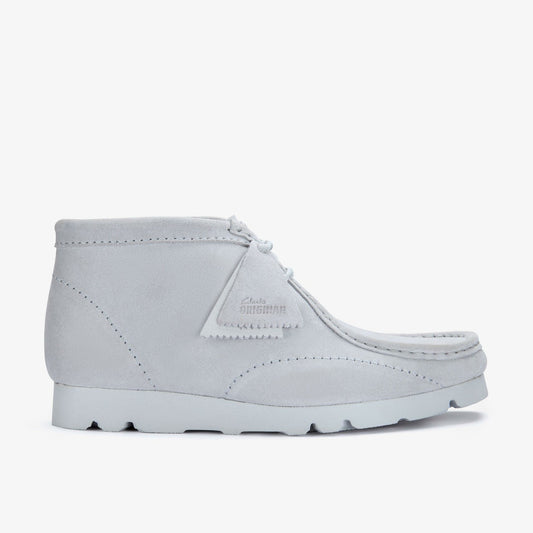 Wallabee Boot PAF Grey/Blue | Clarks Onsale