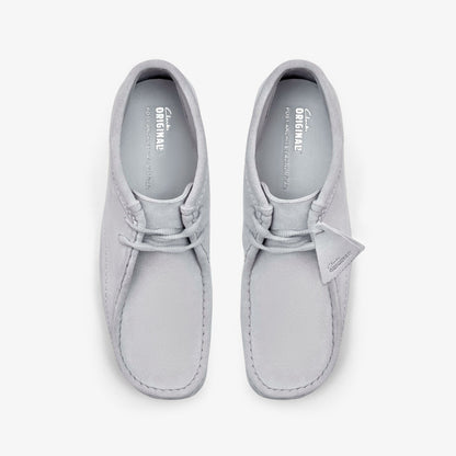 Wallabee Boot PAF Grey/Blue | Clarks Onsale