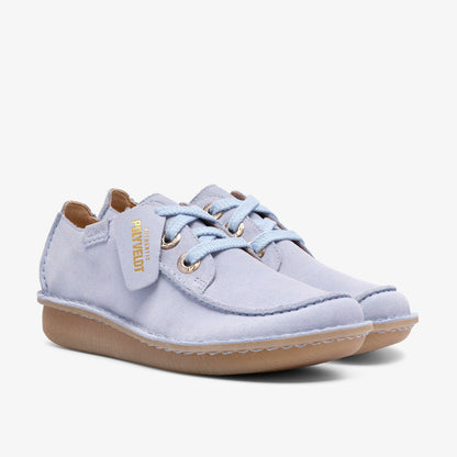 Funny Dream Light Blue Suede | Clarks Sale