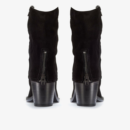 Jesse Mid Black Suede | Clarks For Sale