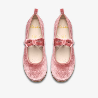 Charm Bow Kid Dusty Pink | Clarks Sale