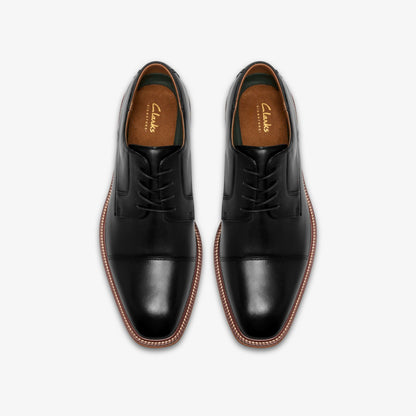 Craft Emile Black Leather | Clarks For Sale