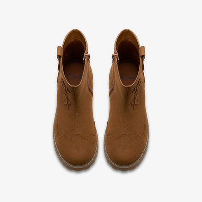 Adelaide Mid Kid Tan | Clarks For Sale