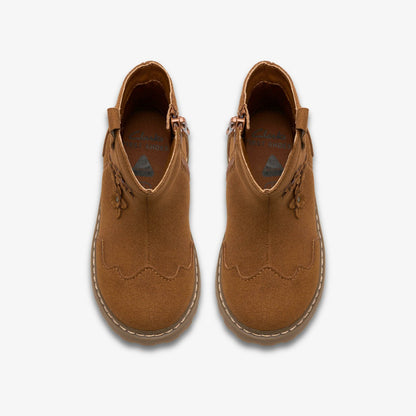 Adelaide Mid Toddler Tan | Clarks
