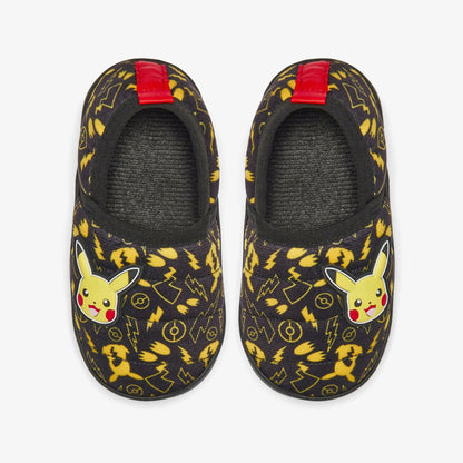 Poke Spark Slip Kid Black/Yellow | Clarks