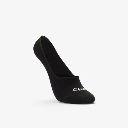 Sock Liners 3 Pack Size 2-8 Black Black | Clarks For Sale