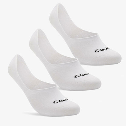 Sock Liners 3 Pack Size 6-11 White | Clarks US