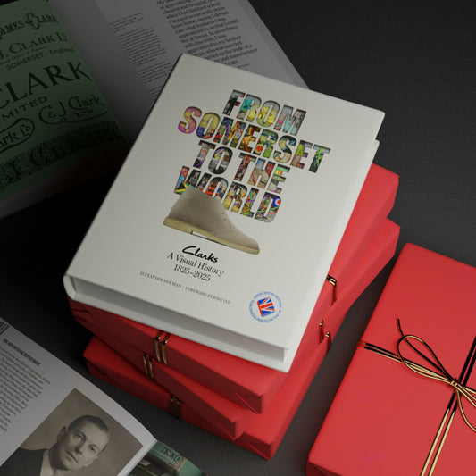 From Somerset to the World: Clarks a visual history book 1825–2025  None | Clarks Sale